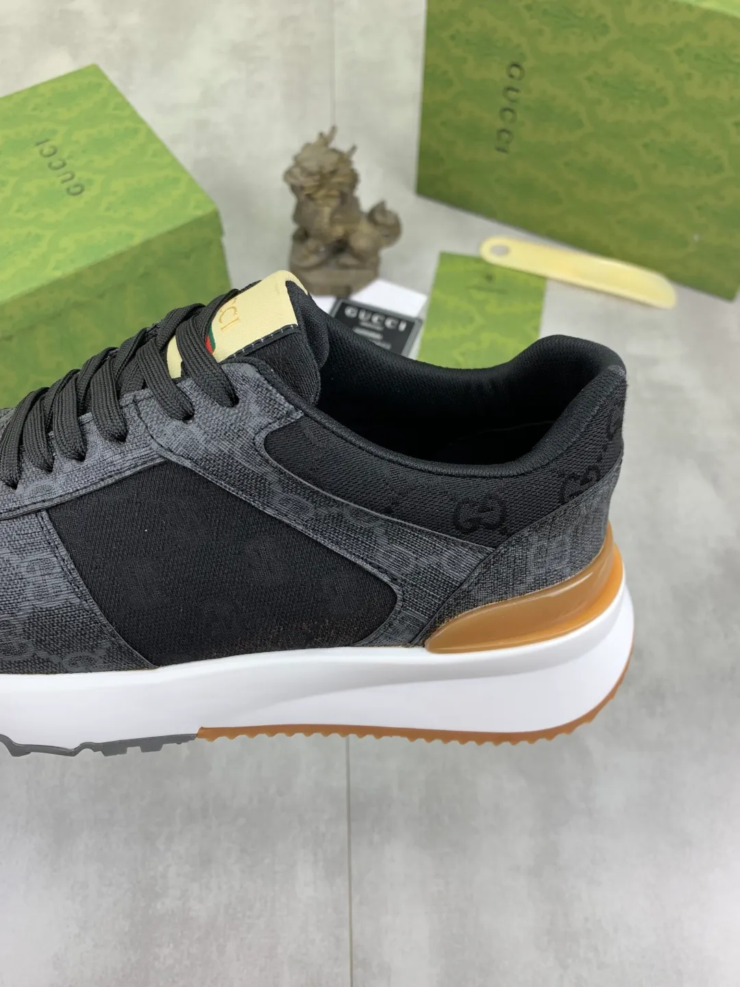 Men's shoes 💰P440💰[New model]🆘 The latest model from Gucci GUCCI official website🎁Classic casual and fashionable men's shoes👟Best model💥The version is simple and elegant, exclusive for trendy men. Unique official website latest brand elements👑Gucci original decoration, fashionable and generous, original soft calfskin fabric➕Comfortable soft first-layer pigskin lining ✅The official website specifies the wear-resistant casual outsole, the classic model is taken in real life🎬Color: 3️⃣colors available😍Number: 38-44